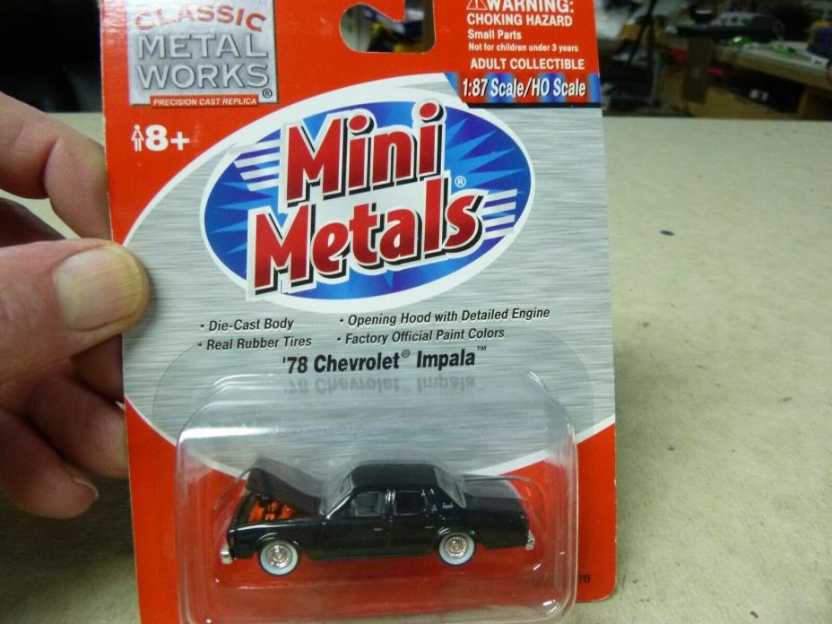 HO SCALE VEHICLE-78 CHEVROLET IMPALA  CAR- CLASSIC METAL WORKS-30170