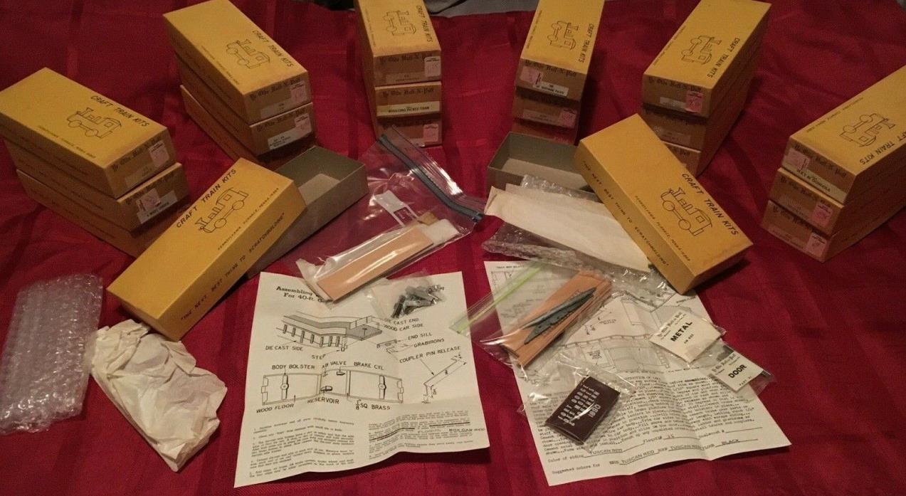 20 HO Scale Ye Olde Huff-N-Puff Craft Train Kits Complete Unbuilt  #1
