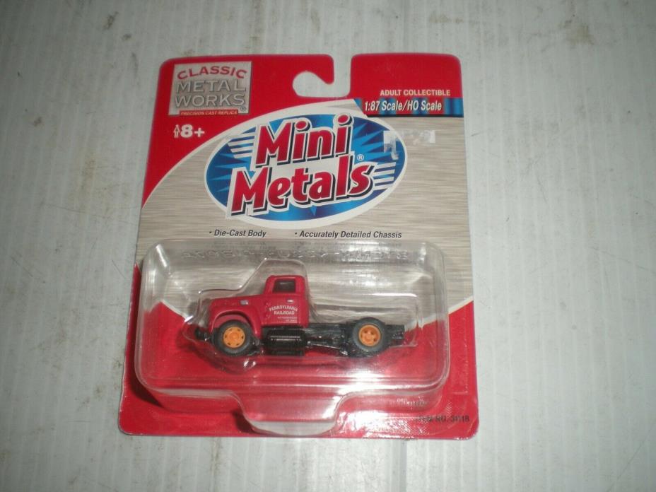 Mini Metals HO Scale Pennsylvania RR IH R-190 Tractor Cab, New In Pkg