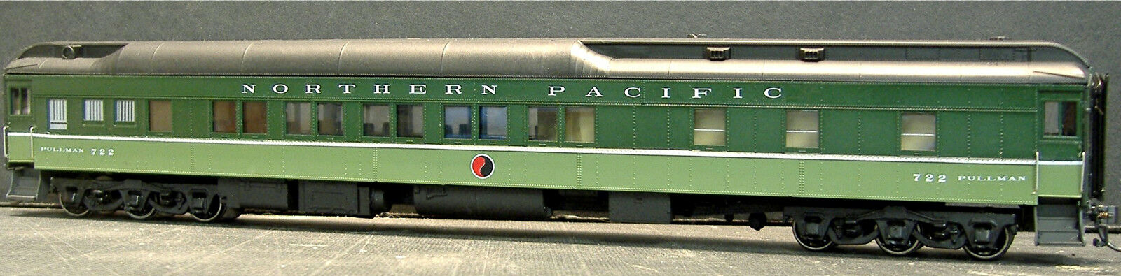 Northern Pacific with NP Lowery Decals HO Model Railroad Unpainted KIT BC1504