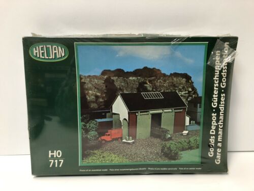 NOS Heljan 717 HO Scale Goods Depot Kit Factory Sealed
