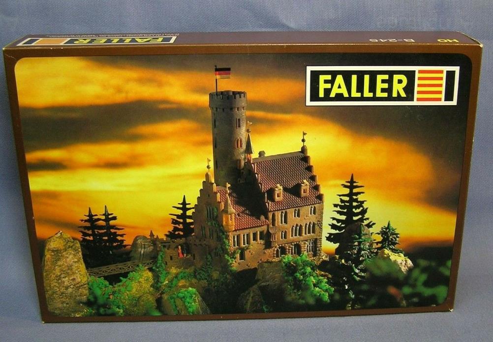 Faller Model Kit B-245 HO scale Castle Lichtenstein Building w/ Tower w/box