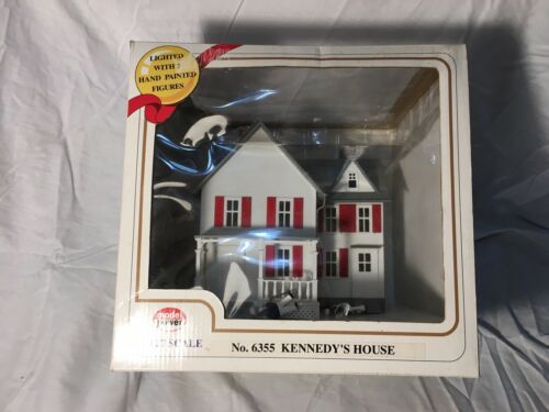 Model Power No 6355 Kennedy’s House O -027 Scale Lighted Built Up Building