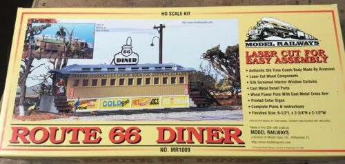 HO American Builders Route 66 Diner Kit