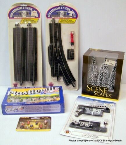Lot of Bachmann Ho Scale Accessories  **Free S&H**