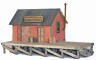 BANTA MODELWORKS HERBERT'S CROSSING FREIGHT HOUSE HO Unptd Railroad Kit BM114H