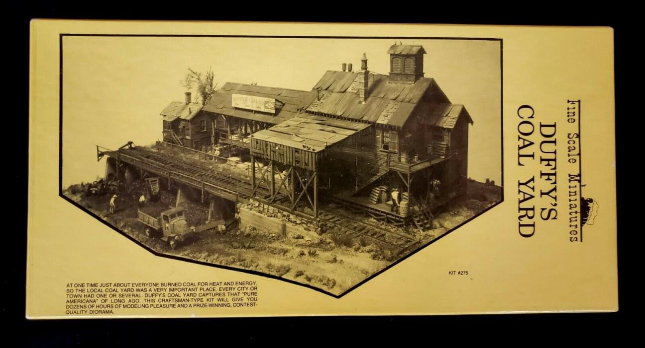 FINE SCALE MINIATURES FSM DUFFY’S COAL YARD KIT #275