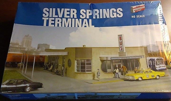 Walther's Silver Springs Terminal HO Scale Building Kit - New (Unopened)