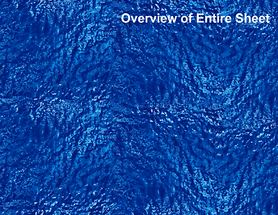 HO Scale Water Model Train Scenery Sheets –5 Seamless 8.5x11 Coverstock Dk Blue