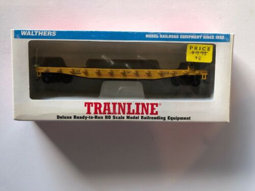 Walthers Ho Trainline Union Pacifc  50' Steel Flat Car 931-603