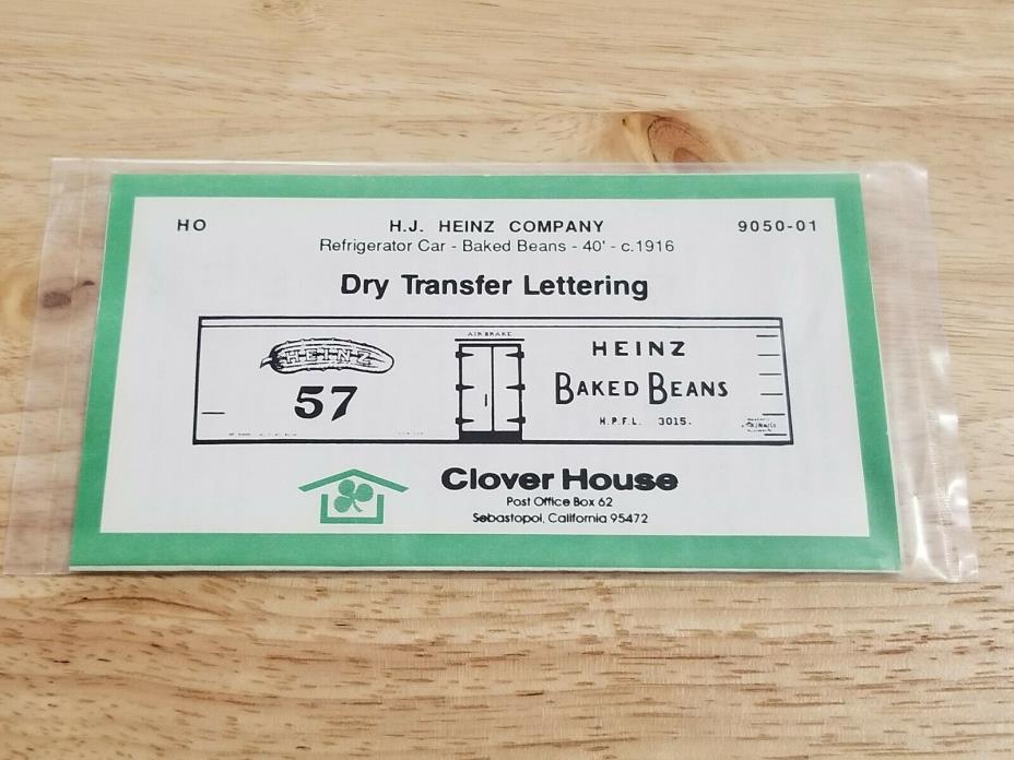 Clover House HJ Heinz Company Baked Beans Dry Transfer 9050-01