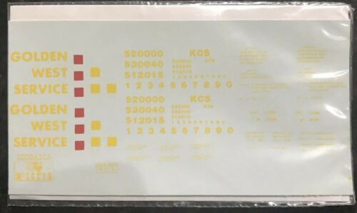 ODDBALLS CUSTOM DECALS HO #5 Kansas City Southern 54' ACF Covered Hopper