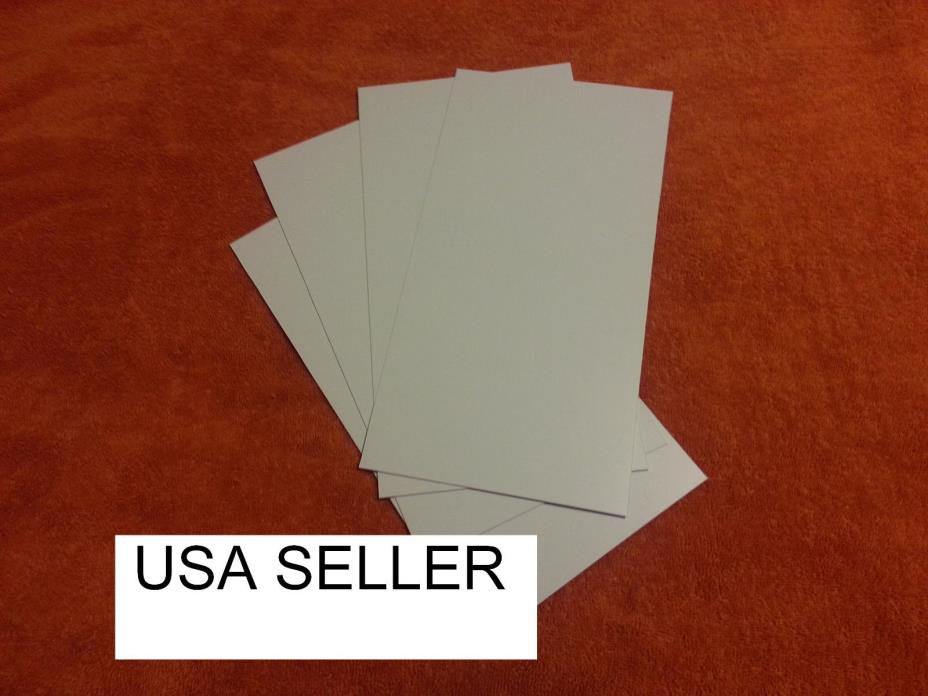 STYRENE SHEETS (10) .030 /0.7 MM POLYSTYRENE DEAD WHITE - MODEL GRADE 0.03 0.030