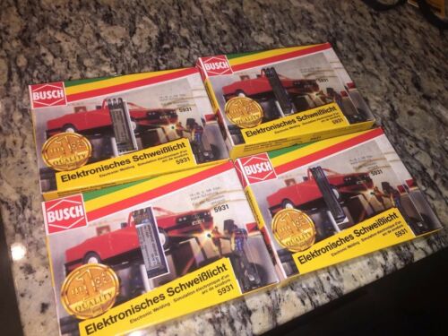 Lot Of 4 Busch 5931 Electronic Welding Light Power Kit 14/16V HO New