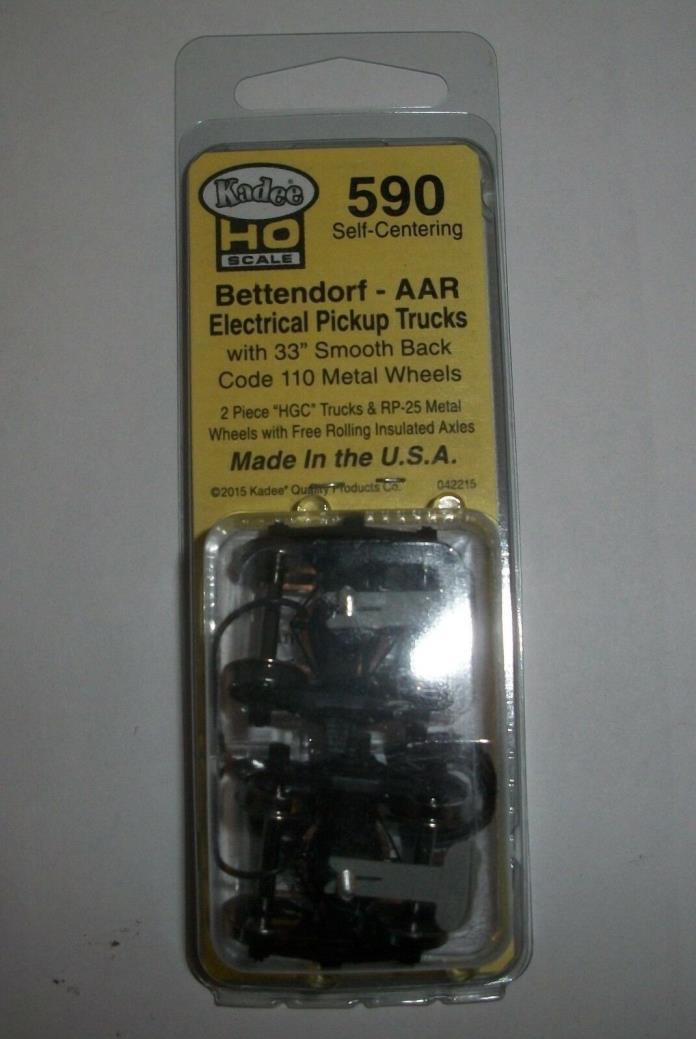 HO Scale KADEE 590 - Bettendorf - AAR Electrical Pickup Trucks