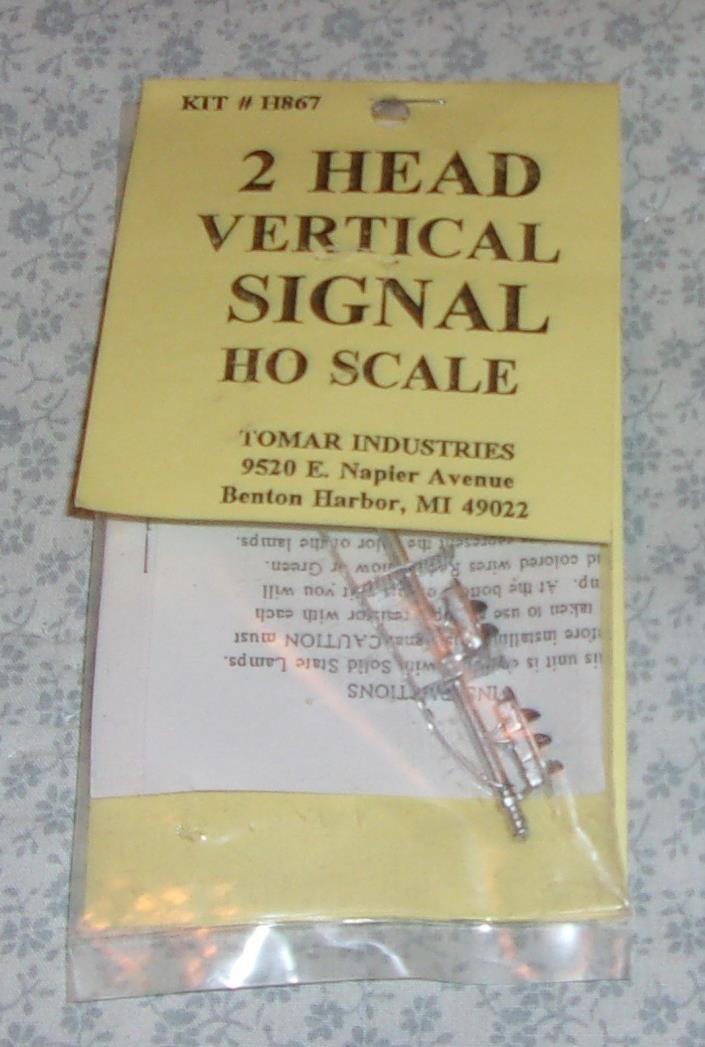Tomar Industries 2 head vertical signal HO scale Kit #H867 NIB new