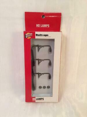 HO SCALE WALTHERS CORNERSTONE BUILT UPS ORNATE WALL MOUNTED LIGHT LAMPS 3