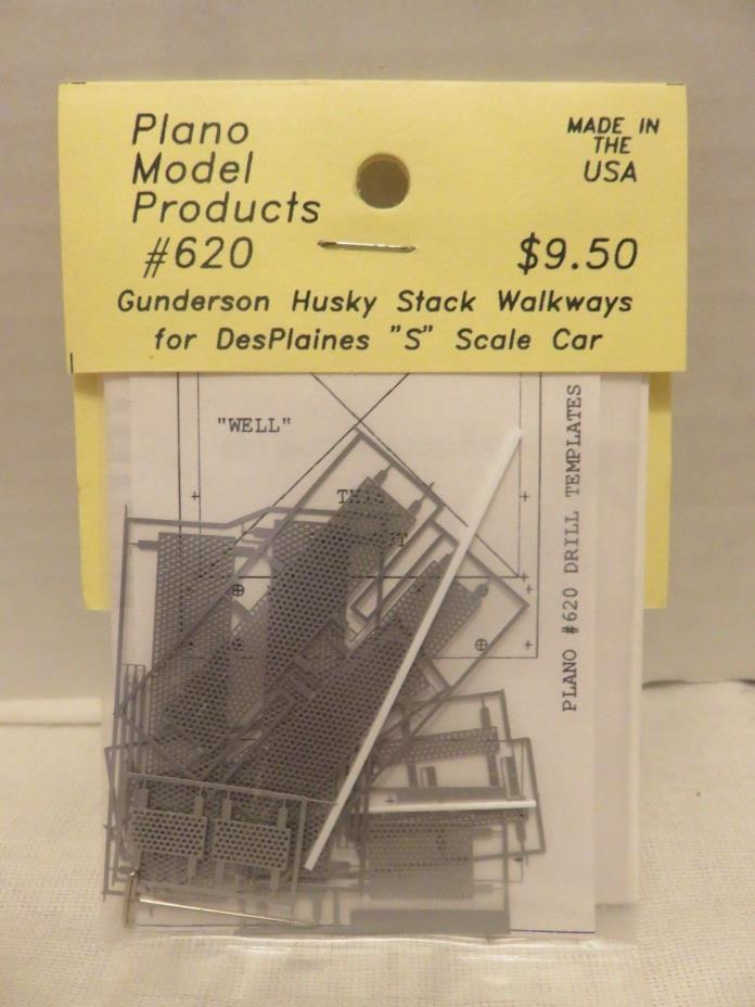 Plano Model Products #620 Husky Stack Walkways DesPlaines S Scale Car Parts NIP
