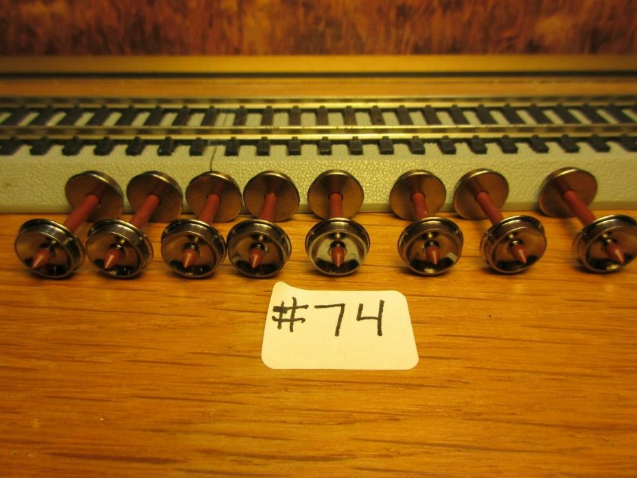 HO SCALE (8) FREIGHT WHEEL'S - #74