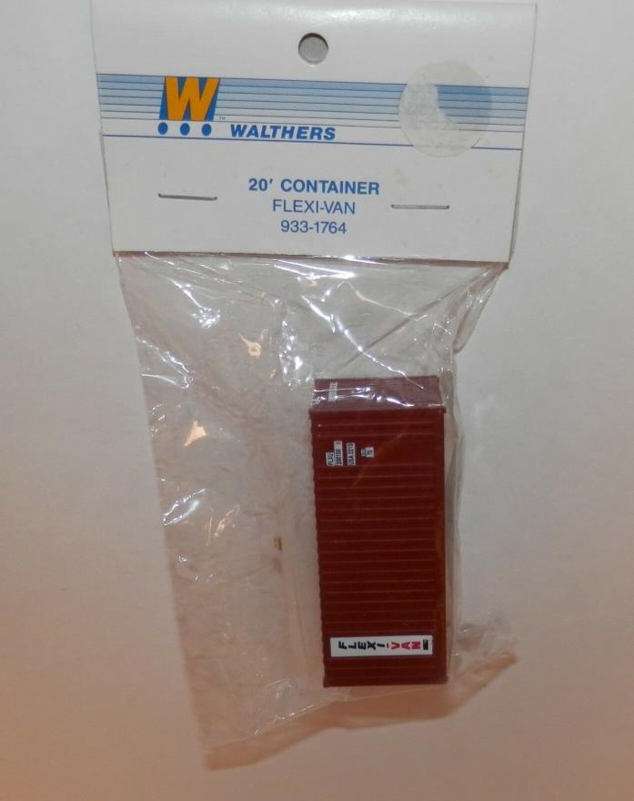 Walthers HO Scale 20' Flexi-Van Container Kit #933-1764 NOS