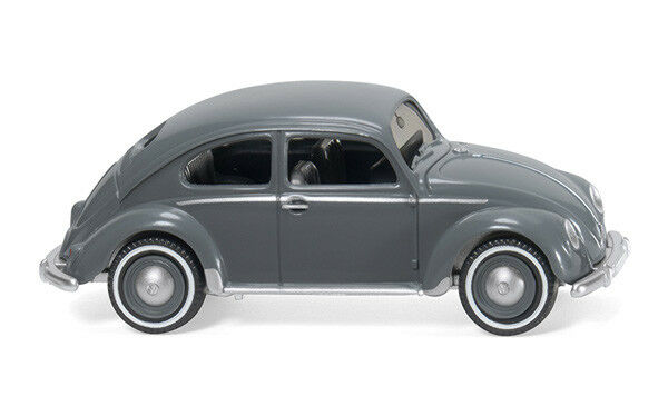 HO Wiking 1945-1953 Gray VW Volkswagen Beetle (Pretzel Window) MODEL CAR 83016