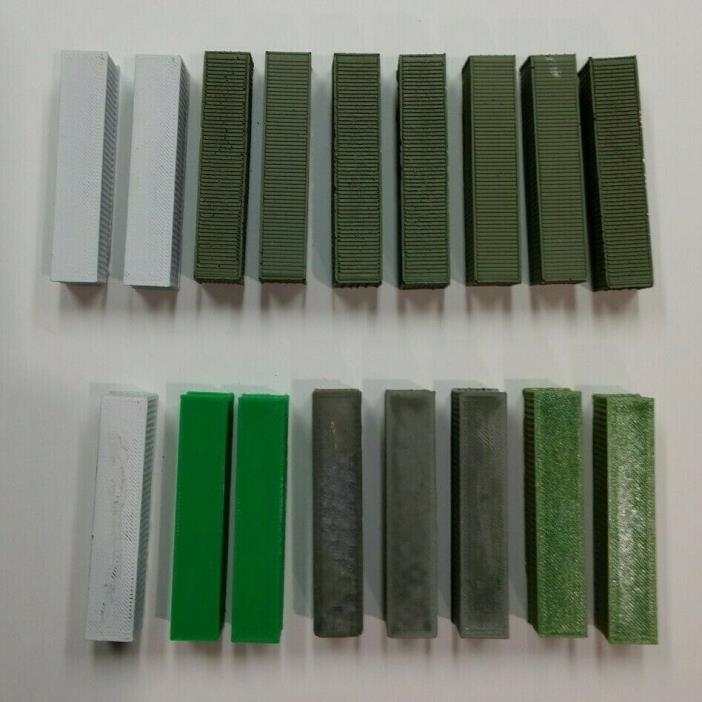 N Scale 17 @ 40 Shipping Containers - Free Shipping