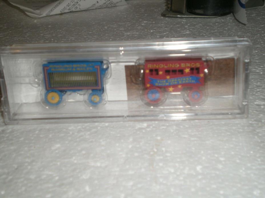 Micro-Trains N scale  Ringling Bros. and Barnum & Bailey Wagon 2-pk, NIB