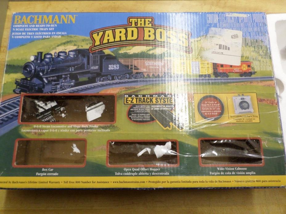 Bachmann The Yard Boss E-Z Track System N Scale Train