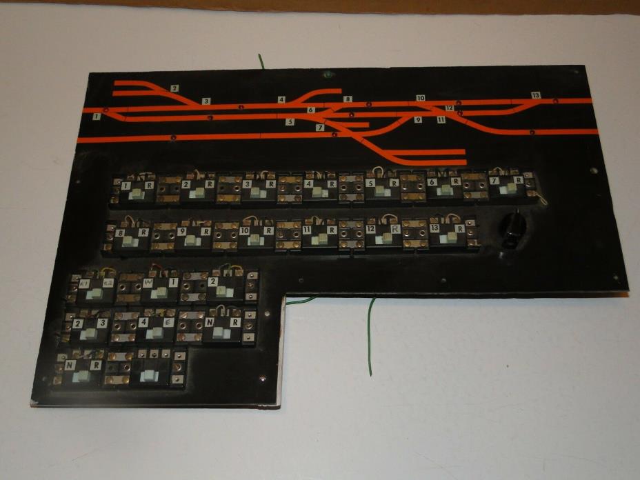 Atlas Switches and Board Untested N Scale & HO Scale model train