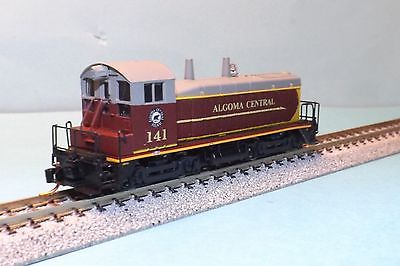 N-Scale Custom PaintedALGOMA CENTRAL SWITCHER # 141