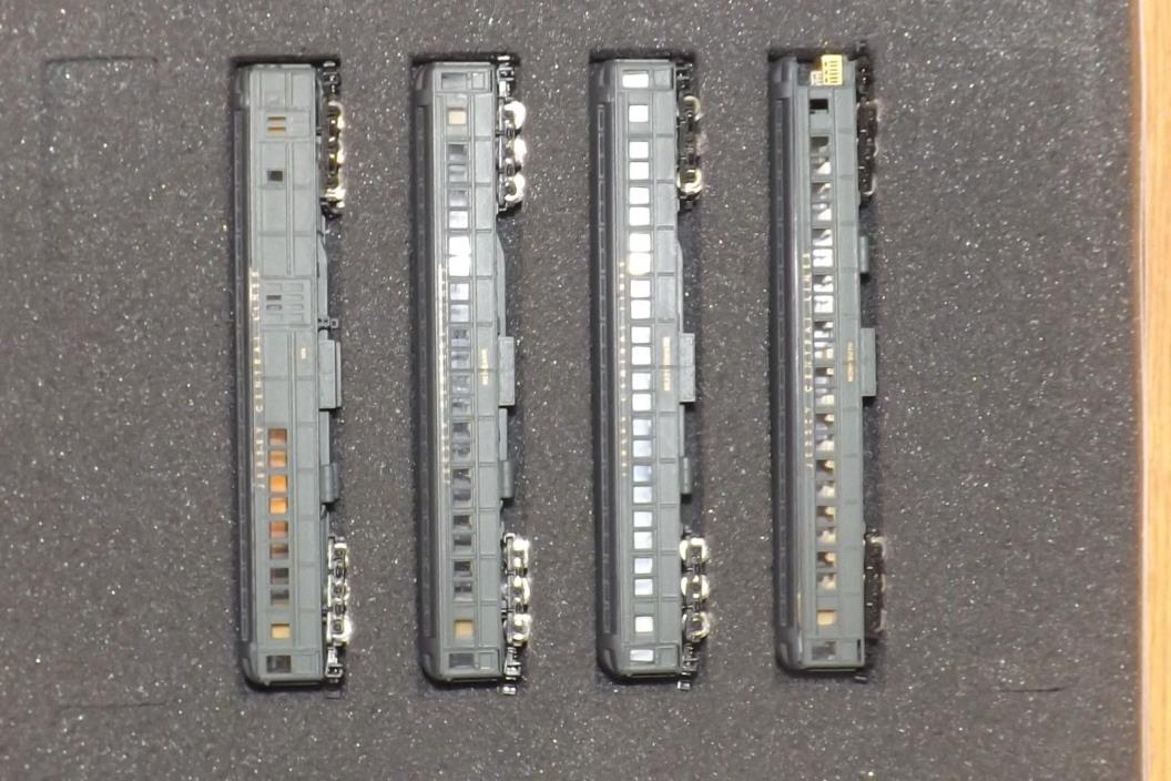 JERSEY CENTRAL LINES PASSENGER SET  N-Scale Custom Painted