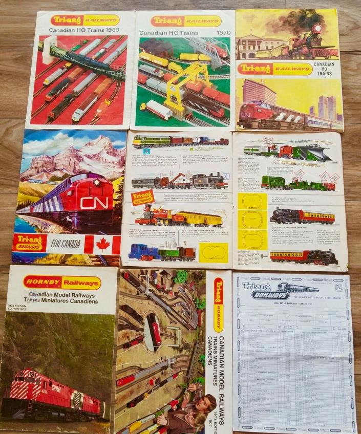Triang Hornby Canadian Catalogues