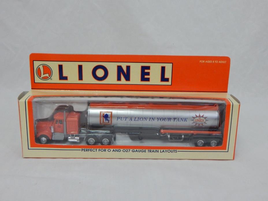 Lionel Linex Gas Tractor & Tanker 6-12991 Die Cast Metal 