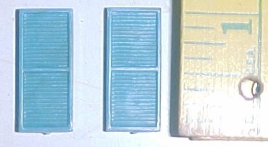 K Line - a pair of shutters from 2 story colonial   O/S scale