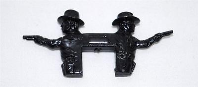 Lionel PARTS 9305-025 Black Cowboy figure 2 heads bob out of window sheriff 6934