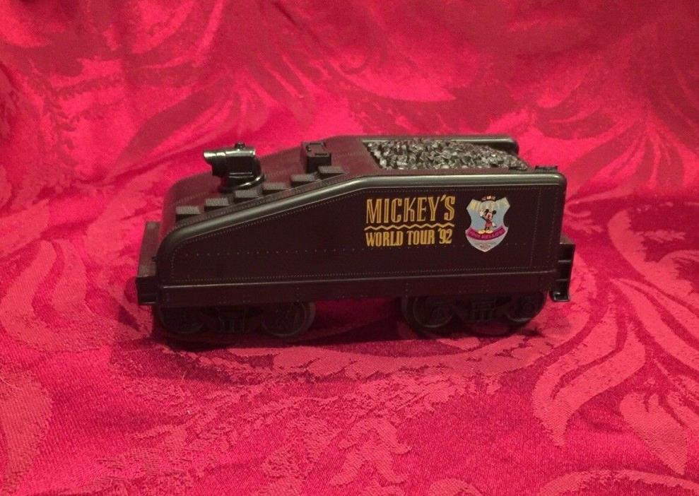 1992 Lionel Disney Mickey's World Tour Train Set Coal Tender Car