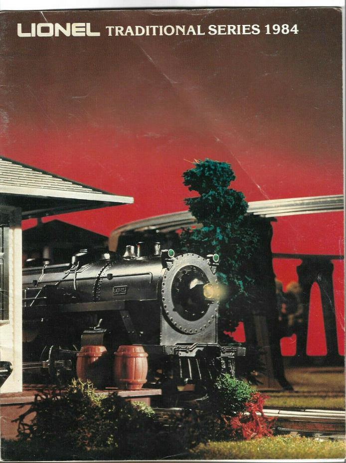 Original 1984 Lionel Trains   Catalog  Traditional series