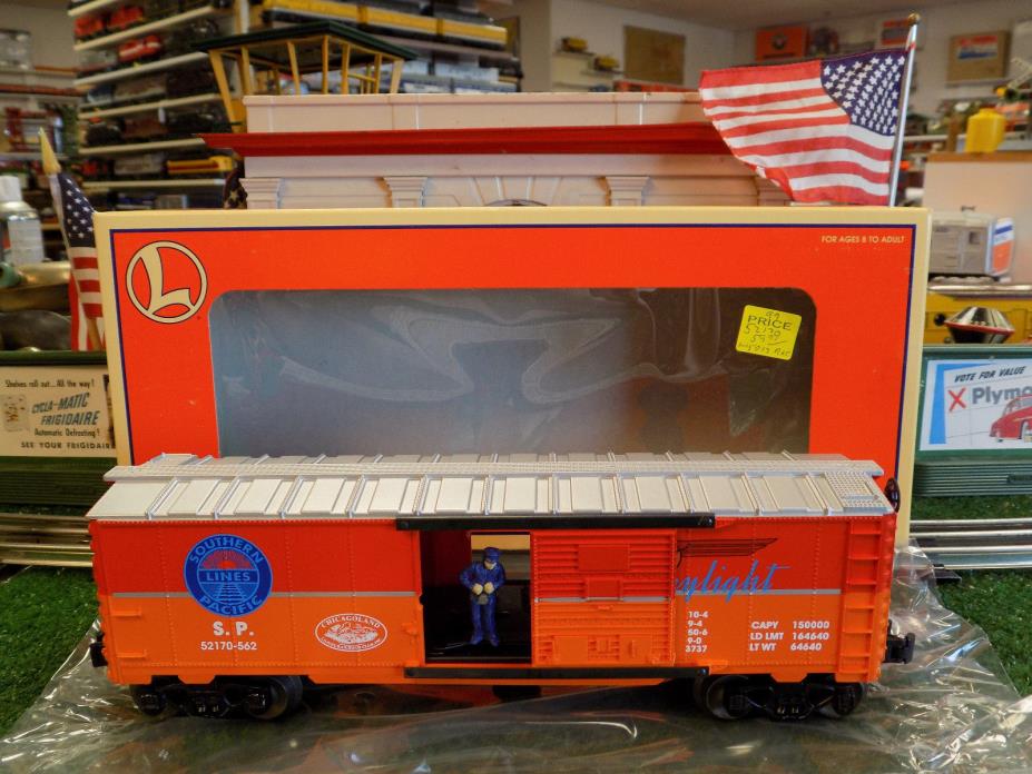 LIONEL MODERN 52170-562 CHICAGOLAND LRRC S.P. OPERATING BOX CAR NIOB 1999