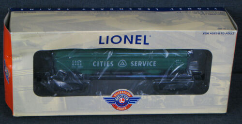 Lionel Train #6465 Cities Services Tank Car - Metal Frame - O Scale - 6-29617