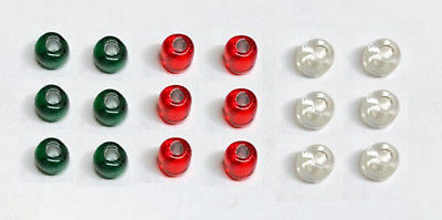 MARKER LIGHTS O On30 Scale Glass Beads for Boats Ships Set of 18 FR1765