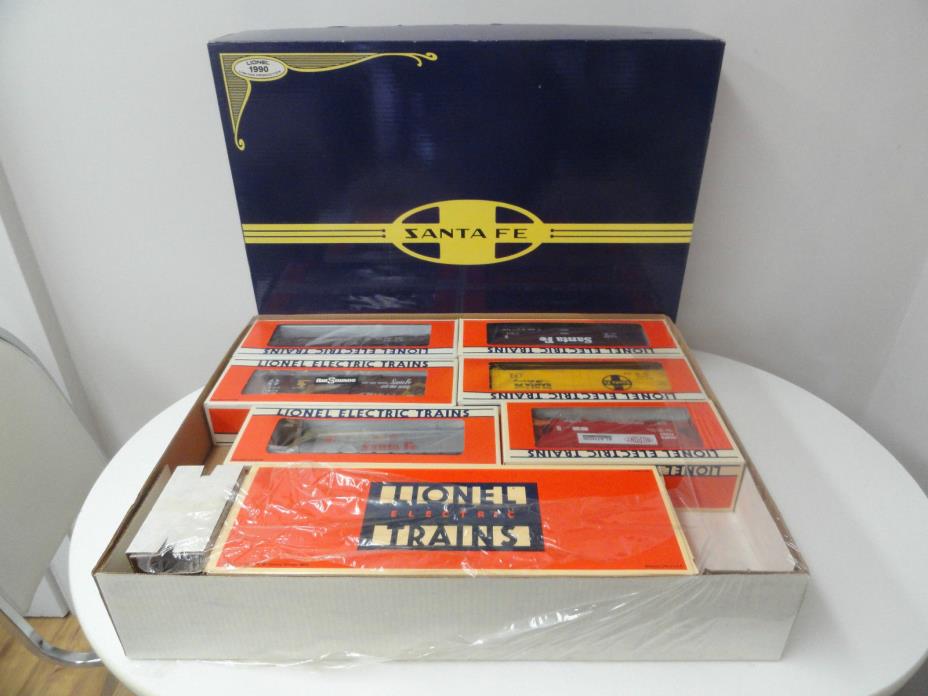 Lionel 1990 SANTA FE Limited Edit. Set 6-11713 C9 IN BOX