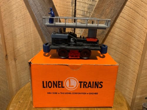 Lionel Trains 69 Motorized Maintenance Car LN/OB #TT /With Vintage Original Box