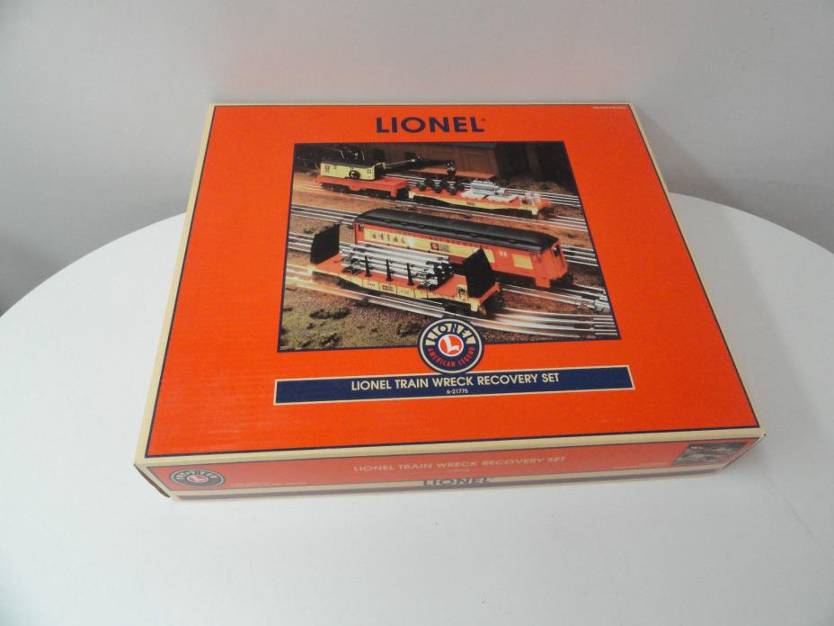 LIONEL 6-21775 - LIONEL TRAIN WRECK RECOVERY SET - NEW c9 new in BOX