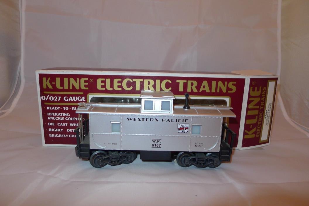 K-Line 6167 Classic Caboose Western Pacific MIB