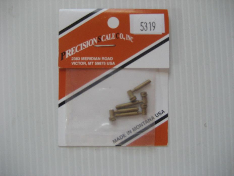 4-O ga brass trolley retrievers  Precision Scale