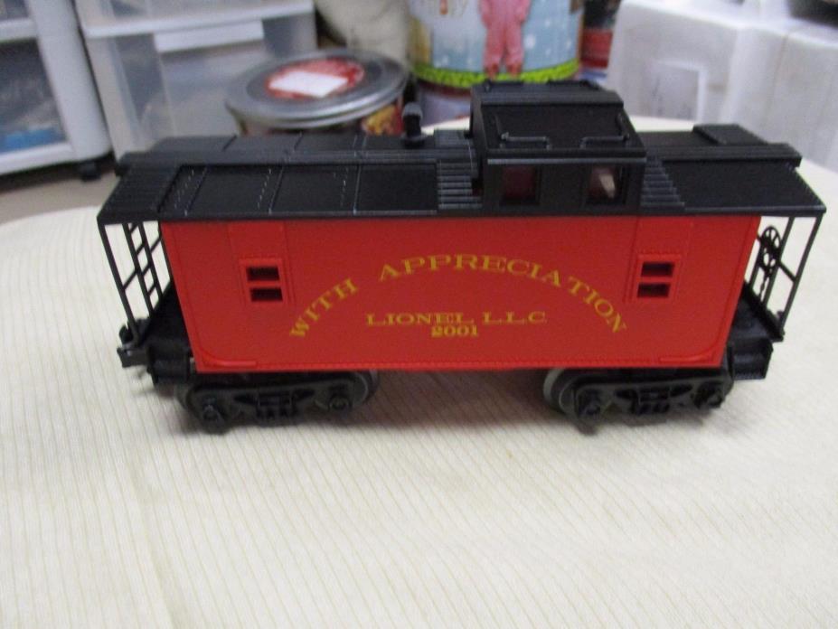 Lionel Employee Caboose From 2001 NIB