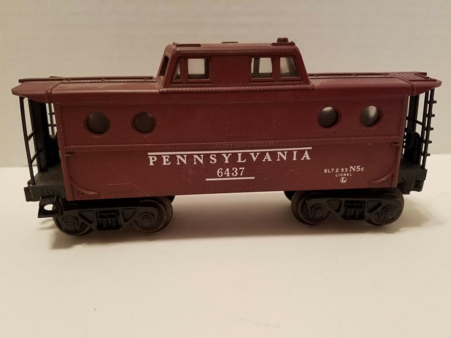 Vintage Lionel Postwar 6437 Pennsylvania N-5-C Caboose