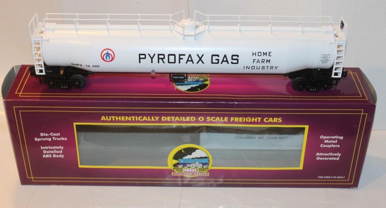 MTH O Scale Premier 20-96007 Pyrofax Gas 33K Gallon Tank Car NEW in BOX