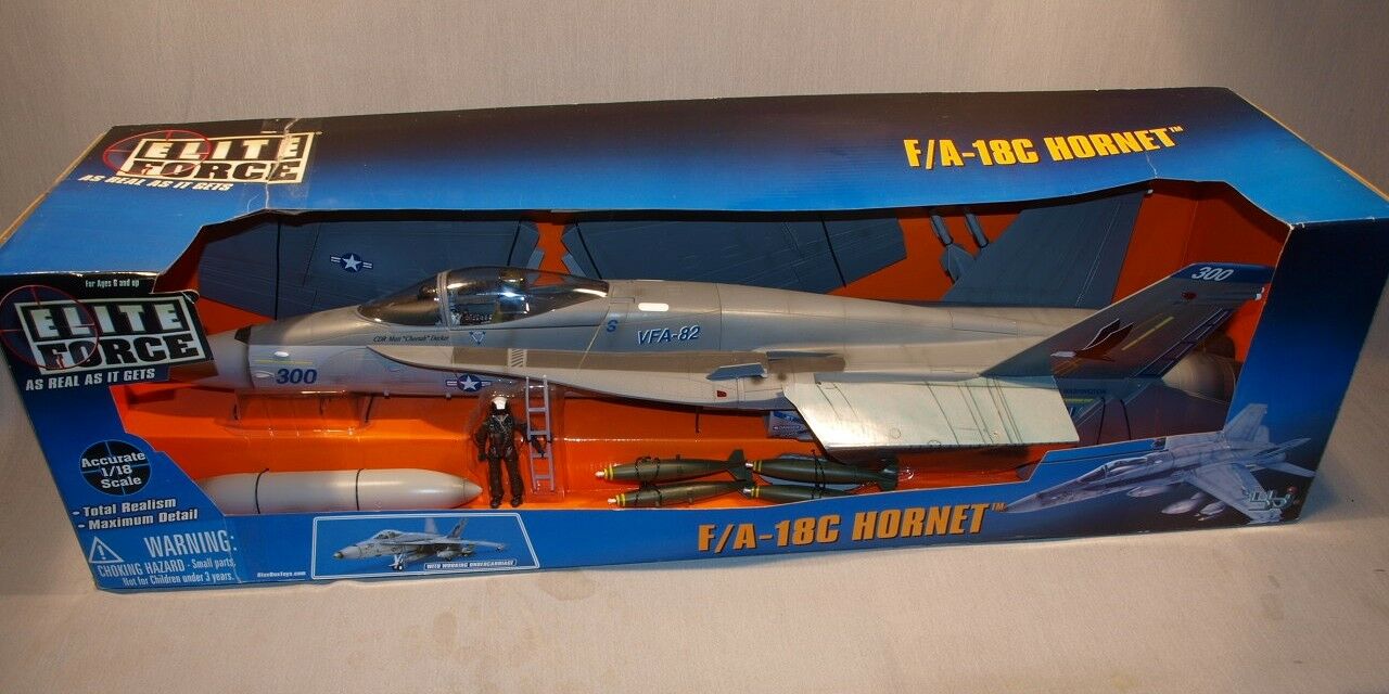BBI 1:18 SCALE F/A-18C HORNET - ELITE FORCE