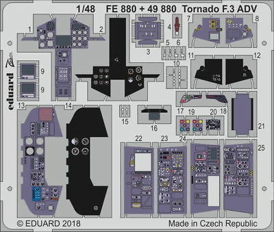 Eduard 1/48 Tornado F.3 ADV Cockpit (Hobby Boss) FE880